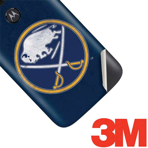 NHL Buffalo Sabres Distressed Moto E5 Play Skin